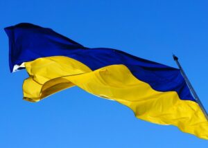 Ukraine Flagge
