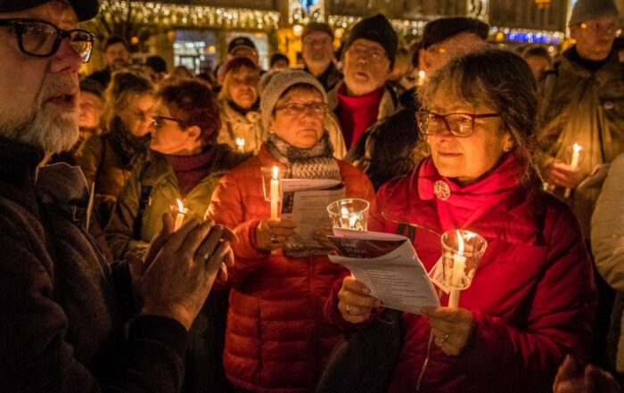 Magdeburg singt für eine weltoffene Stadt (c) Wenzel Oschington))