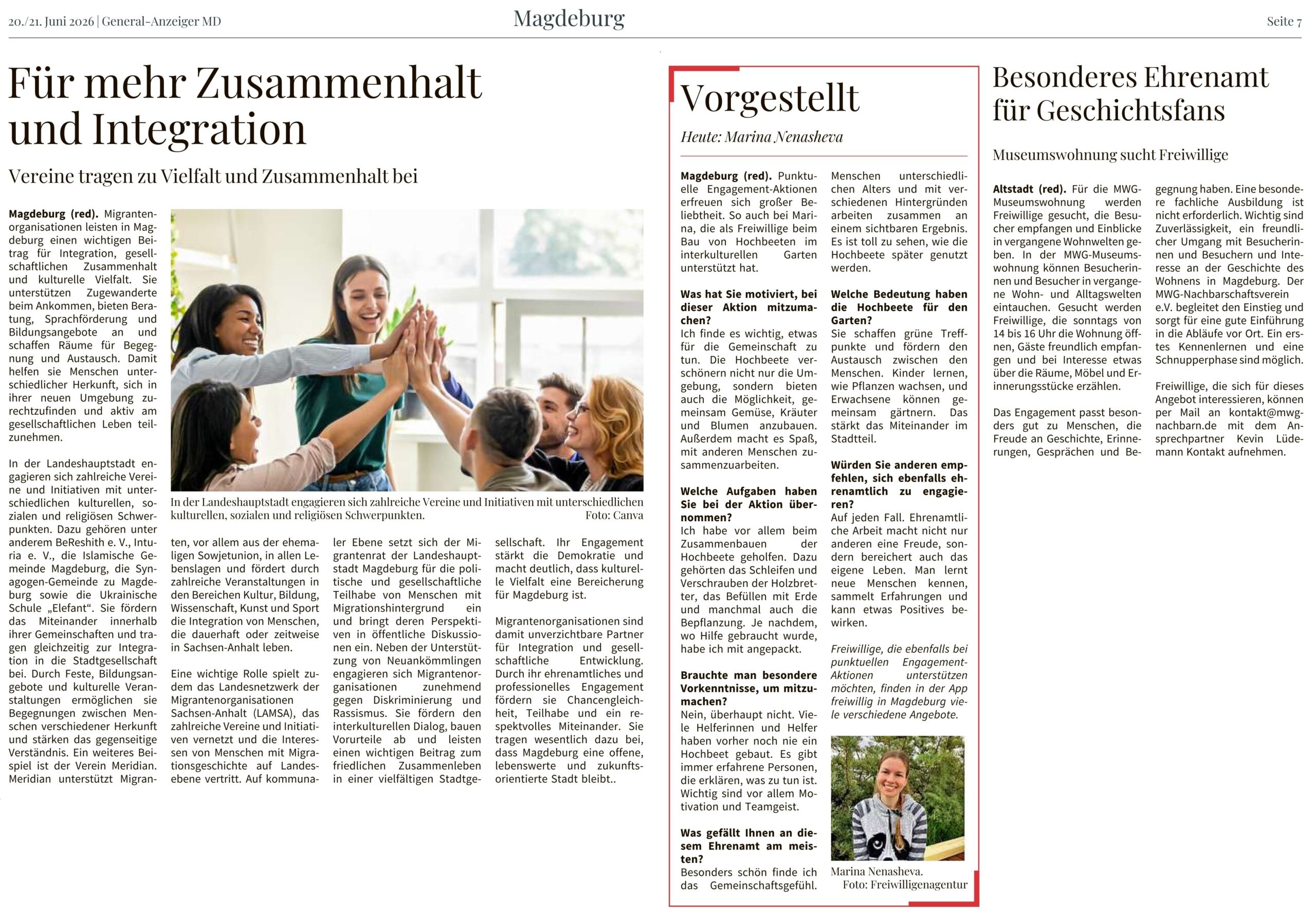 2026-06-21 GA engagiert in Magdeburg